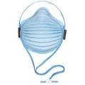Surgical N95, AirWave, Adj. Smart Strap, Molded Full Foam Nose Flange, Blue, S, PK 10