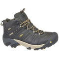 Men's Hiker Boot, 9 D, Steel Toe, 5 in H, Raven/Tawny Olive, 1018079
