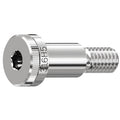 Shoulder Screw, #10-24 Thr Sz, 3/8 in Thr Lg, 1/4 in Shoulder Lg, 316 Stainless Steel