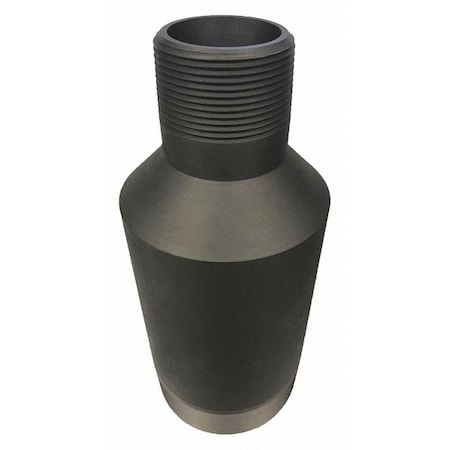 Swage Nipple Swage Nipple, 1-1/2" x 1" Pipe, Threaded, Carbon Steel, Class XS
