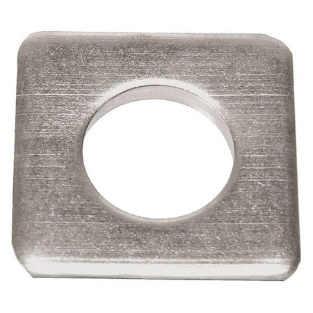 Square Washer, Fits Bolt Size 1 in ,18-8 Stainless Steel Plain Finish