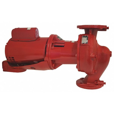 Hot Water Circulating Pump, 1 1/2 hp, 208-230/460VAC, 3 Phase, Flange Connection