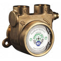Pump,1/2" NPTF,264 Max. GPH,Brass,Bypass