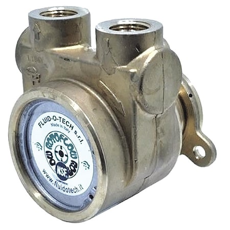 RotaryVanePump,1/2"InletDia,SS,For48Y