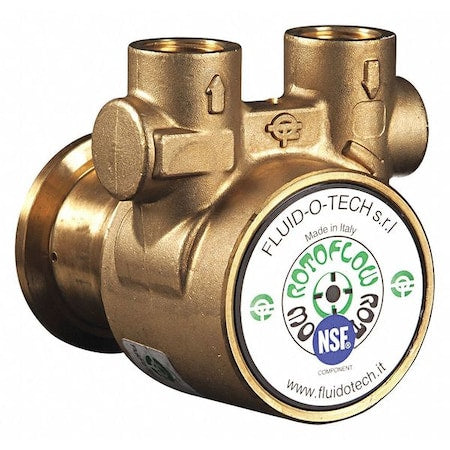 Pump,3/8" NPTF,78 Max. GPH,Brass