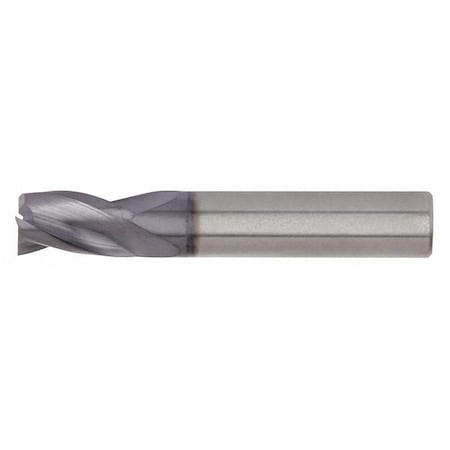 Square End Mill, 0.28125 in, Carbide