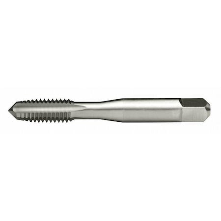 Straight Flute (Hand) Straight Flute Hand Tap, 1/2"-13, Plug, UNC, High Speed Steel, 4