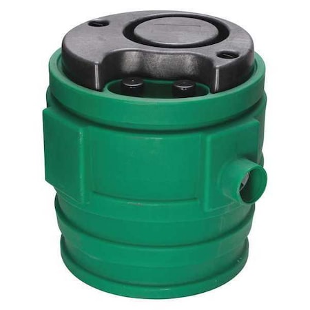 41 gal. Sewage Basin 4" x 3", 25.54" H, Plastic