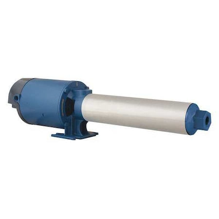 Booster Pump, 3 hp, 240V AC, 1 Phase, 2 in NPT Inlet Size, 6 Stage, 83 psi Max Pressure