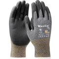 Knit Gloves, Cut Level A5 ,Dipped ,Nitrile ,Smooth ,2XL 12 PK