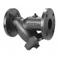 Y Strainer, 2" Pipe, Flanged, Cast iron, 200 psi at 150 Degrees F WOG, 125 psi at 450 Degrees F WSP