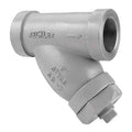 Y Strainer, 2" Pipe, Threaded, Carbon Steel