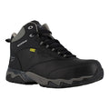 Women's Athletic High-Top Work Boot, 11, Composite Toe, 6 in H, Black, RB167