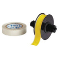 Label Tape Cartridge, Yellow, Labels/Roll: Continuous