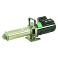 Booster Pump, 2 hp, 230V AC, 1 Phase, 1 in NPT Inlet Size, 9 Stage, 134 psi Max Pressure