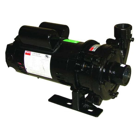Pressure Booster Pump, 3/4 hp, 120/240V AC, 1 Phase, 1-1/2 in NPT Inlet Size, 1 Stage
