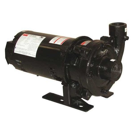 Pressure Booster Pump, 1 hp, 208 to 240/480V AC, 3 Phase, 1-1/2 in NPT Inlet Size, 1 Stage