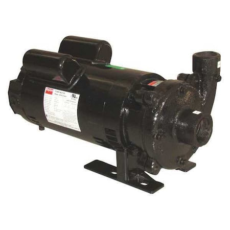 Pressure Booster Pump, 1 1/2 hp, 240V AC, 1 Phase, 1-1/2 in NPT Inlet Size, 1 Stage