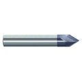 Chamfer End Mill,3/16 in. Dia,Carbide