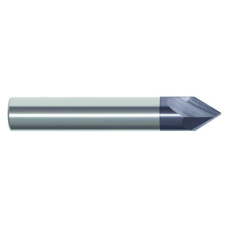 Chamfer End Mill,3/16 in. Dia,Carbide