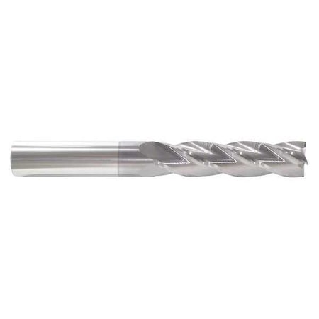 Square End Mill, 0.125 in, Carbide