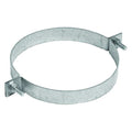 Pipe Hanger, 8 in Duct Dia, Galvanized Steel, 14 GA, 8 in W x 10" L x