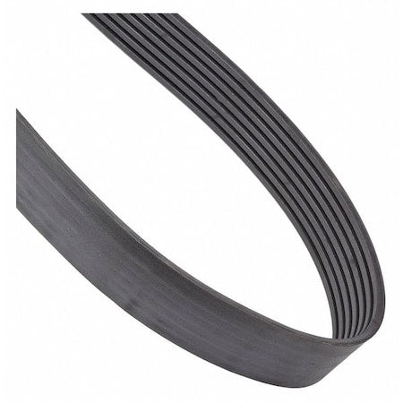 7/B158 Banded V-Belt, 161" Outside Length, 4-5/8" Top Width, 13/32" Thickness, 7 Ribs