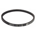 2L150 FHP V-Belt, 15 in Outside Length, 1/4 in Top Width, 11/64" Thickness, 1 Ribs