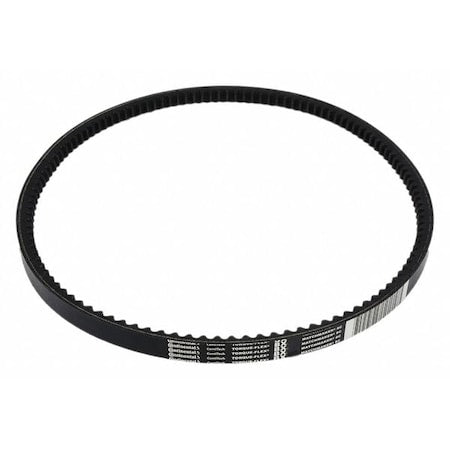 BX148 Cogged, Classical V-Belt, 151 in Outside Length, 21/32 in Top Width, 13/32" Thickness, 1 Ribs