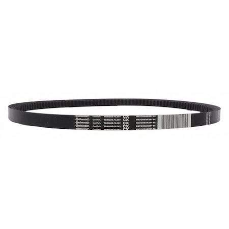 CX136 Cogged, Classical V-Belt, 140 in Outside Length, 7/8 in Top Width, 17/32" Thickness, 1 Ribs