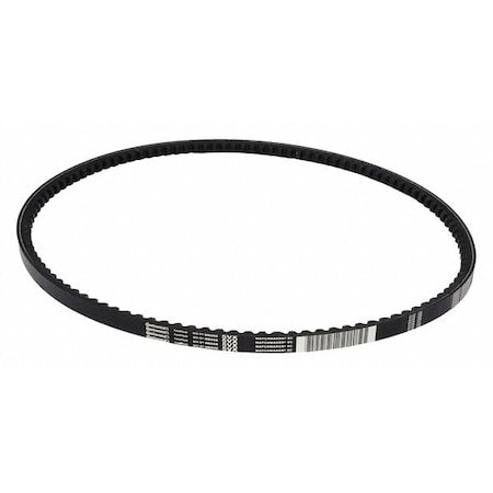 5VX1700 Cogged, Wedge V-Belt, 170 in Outside Length, 5/8 in Top Width, 17/32" Thickness, 1 Ribs