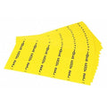 Tamperproof Seal Label,2" W,6" L,PK102