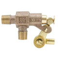 Float Valve,3/8 In,Bronze,Pipe Mount