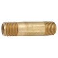 1/4" MNPT x 2-1/2" TBE Brass Pipe Nipple