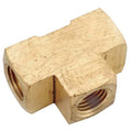 Tee Brass Tee, 3/4 in Female NPT X 3/4 in Female NPT