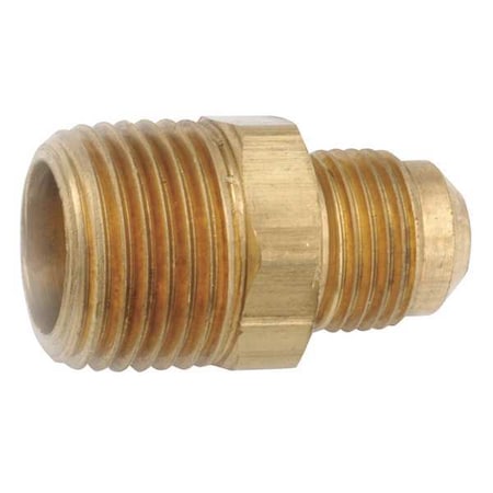 Strt, Brass, MFlared 7/8 in, MNPT 3/4 in