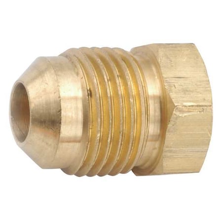 3/8" Male Flare Low Lead Brass Plug