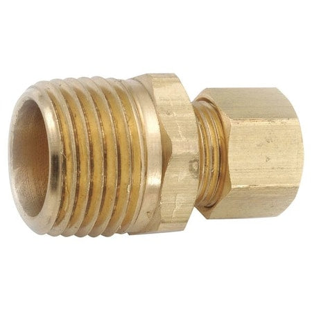 5/8" Compression x MNPT Low Lead Brass Connector