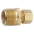 1/2" x 1/4" Low Lead Brass Male Coupling