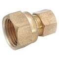 3/8" x 1/4" Low Lead Brass Female Coupling