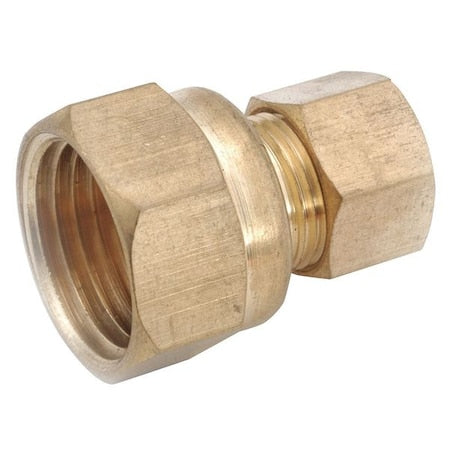 3/8" x 1/4" Low Lead Brass Female Coupling
