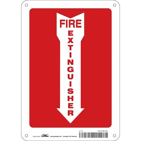 Safety Sign,7" W,10" H,0.032" Thickness