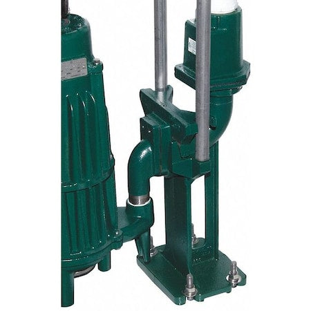 Disconnect/Rail System,Ductile Iron,19"H
