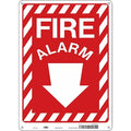 Safety Sign,7" Wx10" H,0.004" Thickness
