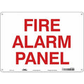 Safety Sign, 10 in Height, 14 in Width, Aluminum, Horizontal Rectangle, English, 465P33