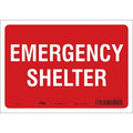 Safety Sign,10" Wx7" H,0.004" Thickness