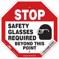 Safety Sign,12" W,12" H,0.032" Thickness