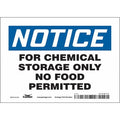 Safety Sign, 5 in Height, 7 in Width, Vinyl, Horizontal Rectangle, English, 470H13