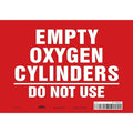 Safety Sign, 7 in Height, 10 in Width, Vinyl, Vertical Rectangle, English, 471M89