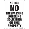 Safety Sign, 14 in Height, 10 in Width, Aluminum, Vertical Rectangle, English, 473H77